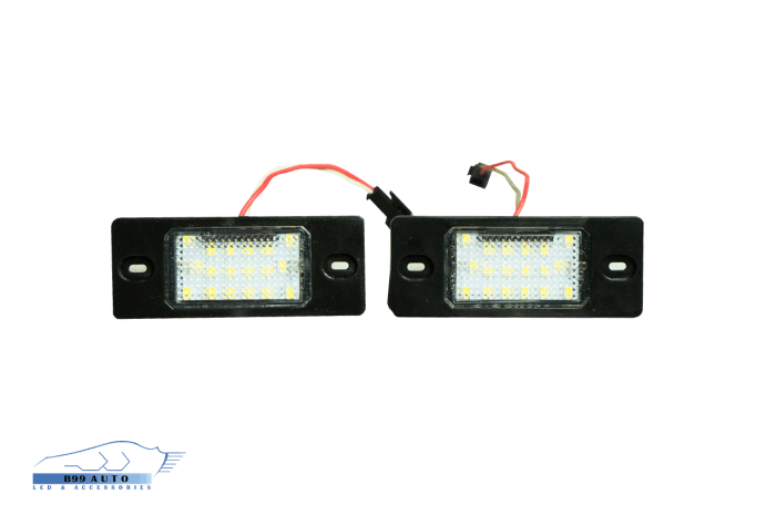 Volkswagen/Skoda/Seat LED rendszámvilágítás / Passat B5.5 Variant/Bora/Golf/Fabia